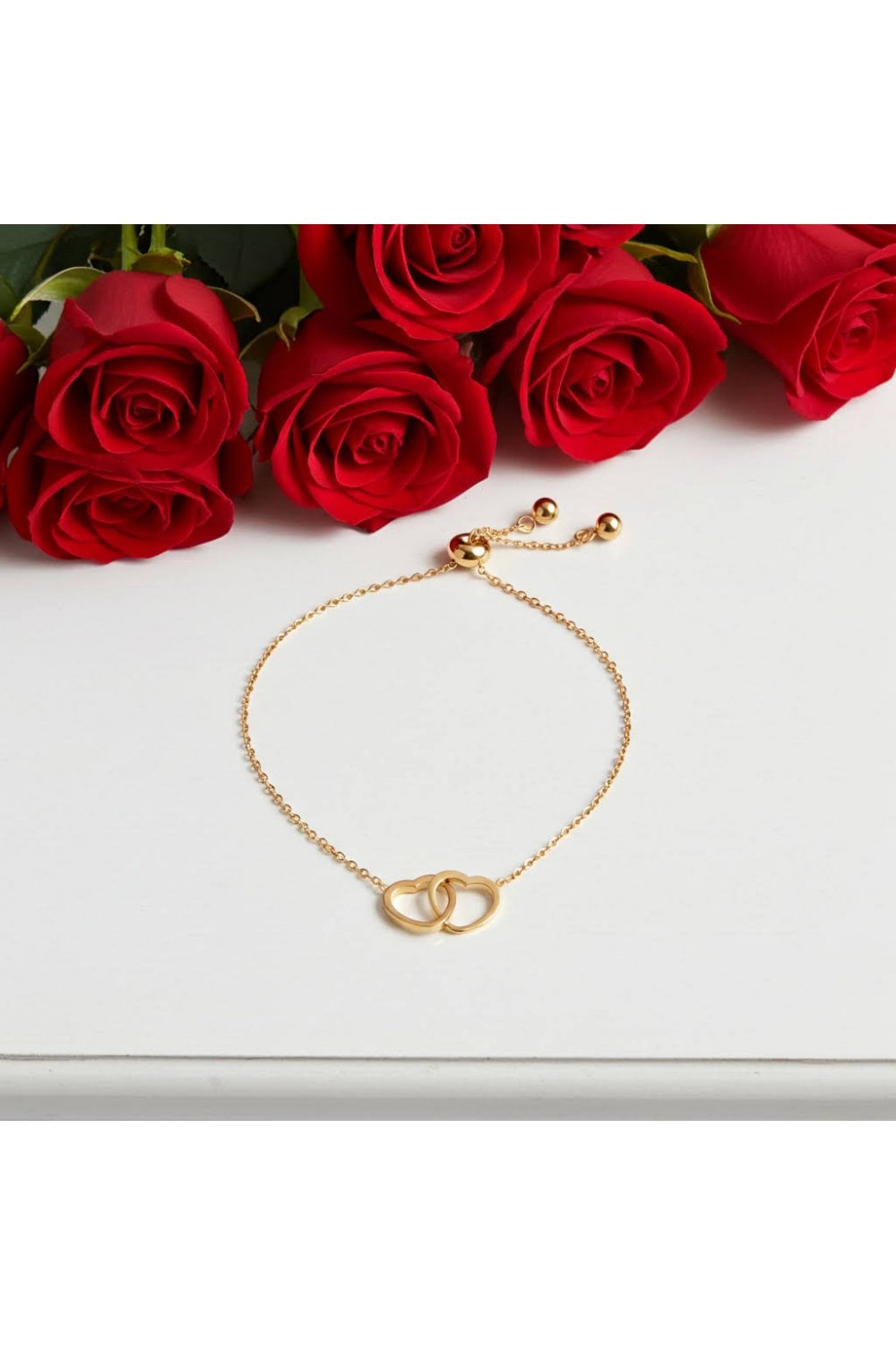 Heart Gleam Slider Bracelet