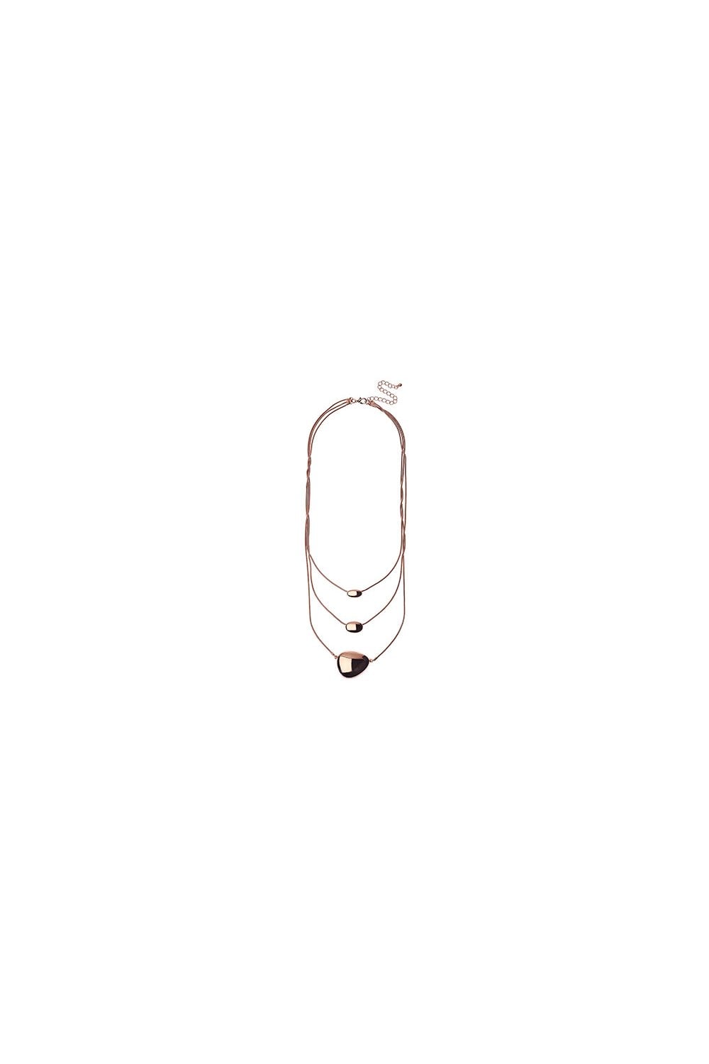 Triple Drift Layered Necklace