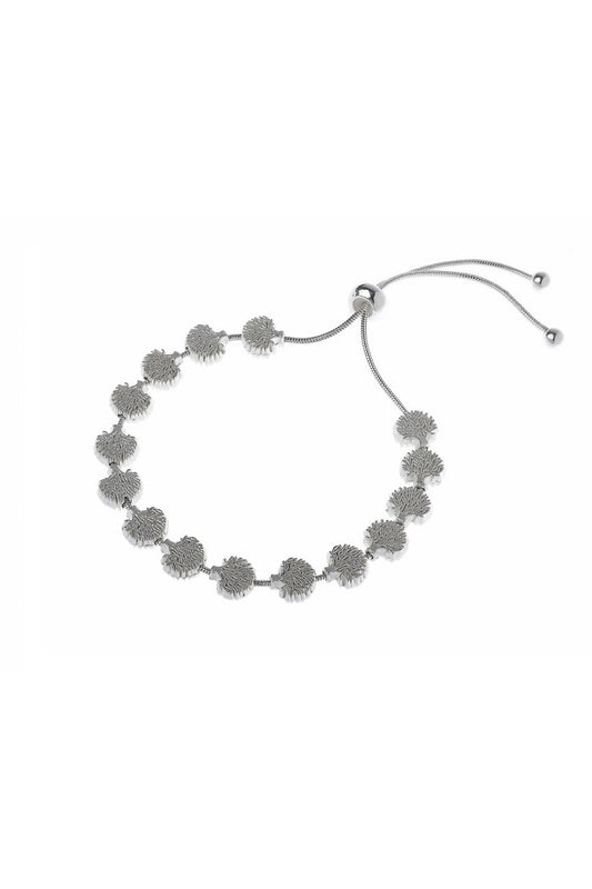 Tree Charm Drawstring Bracelet