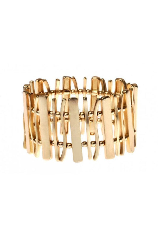 Golden Flex Bar Bracelet