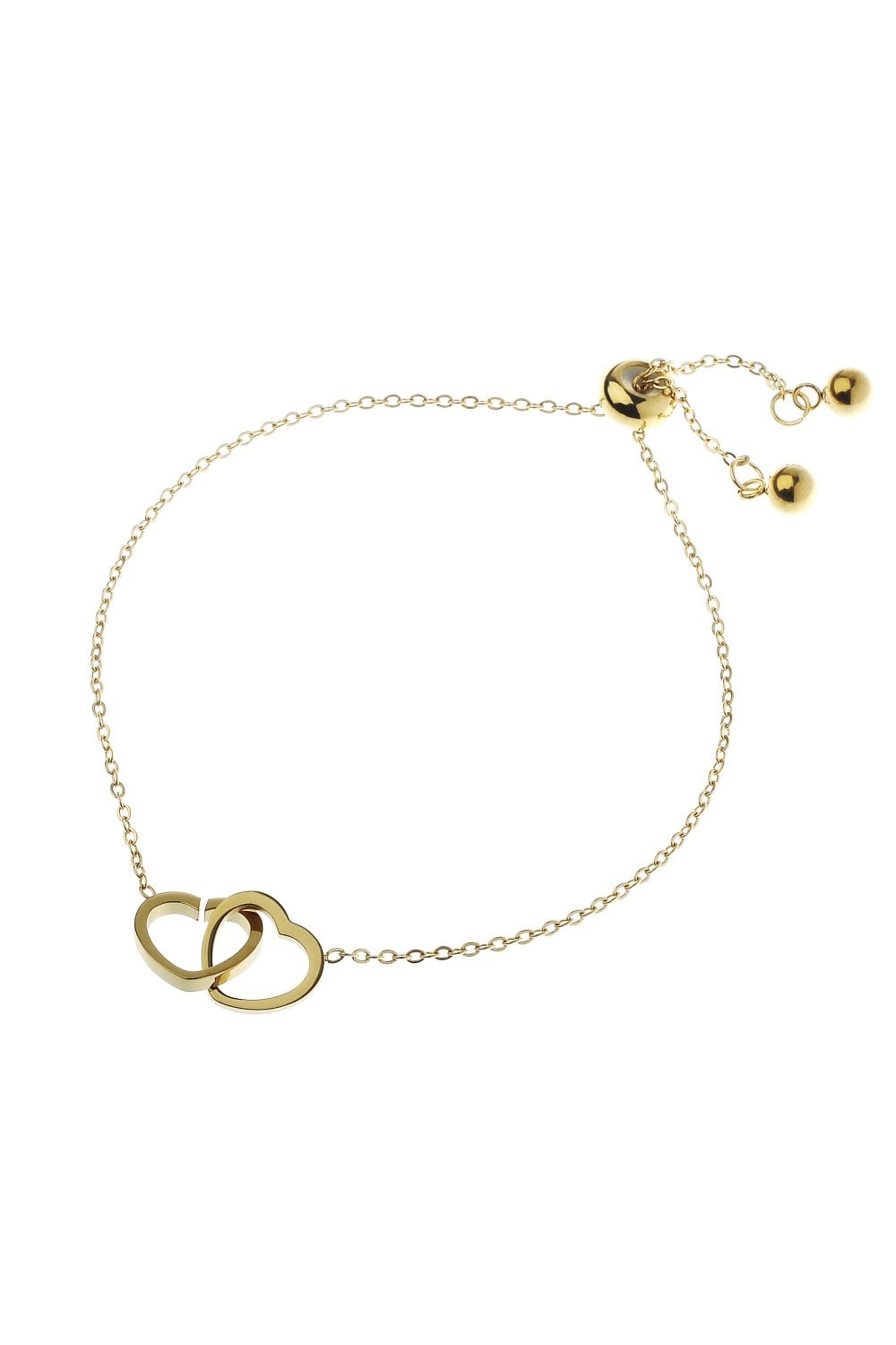 Heart Gleam Slider Bracelet