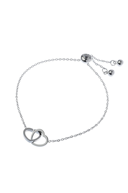 Heart Gleam Slider Bracelet