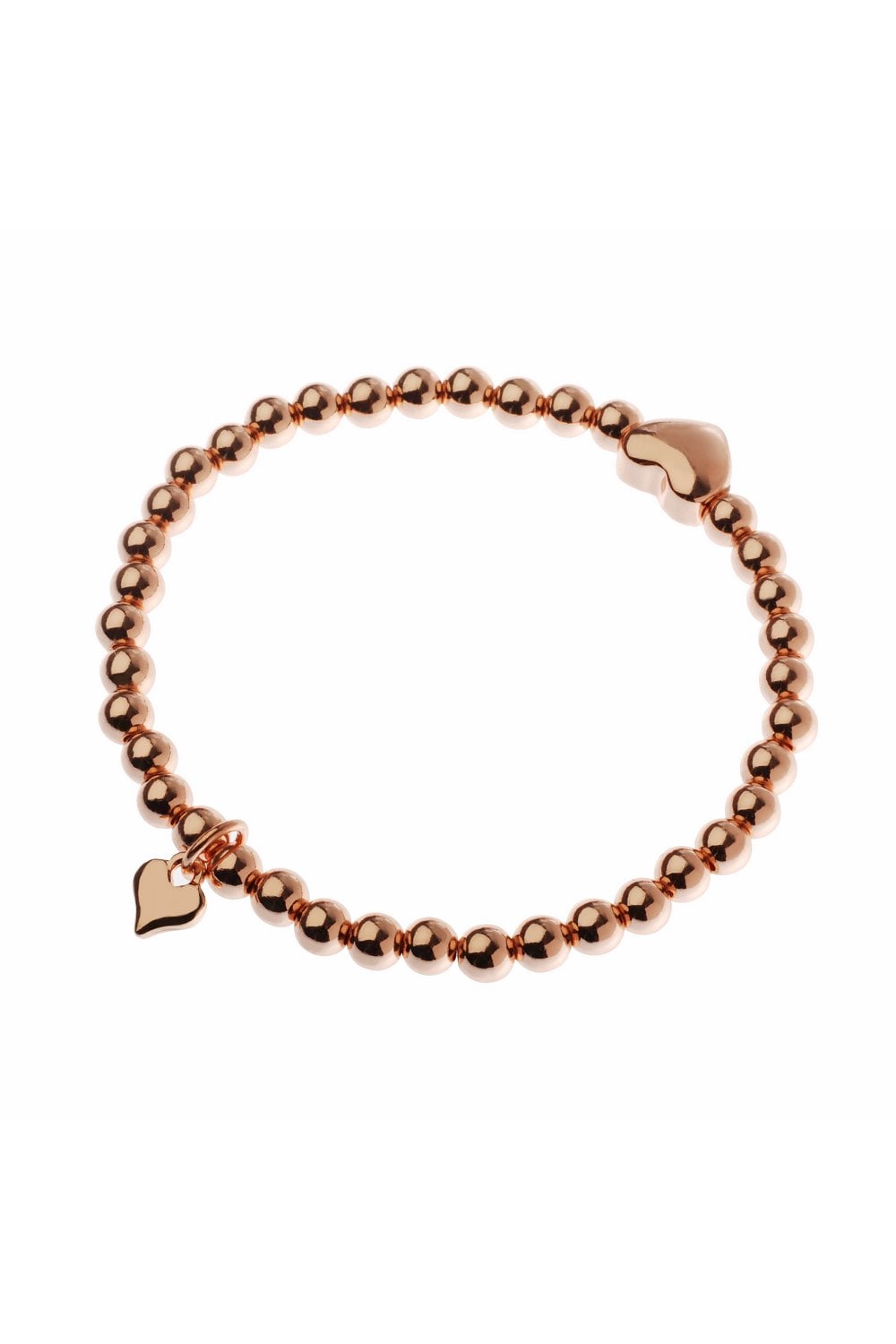 Heartbeat Charm Ball Bracelet