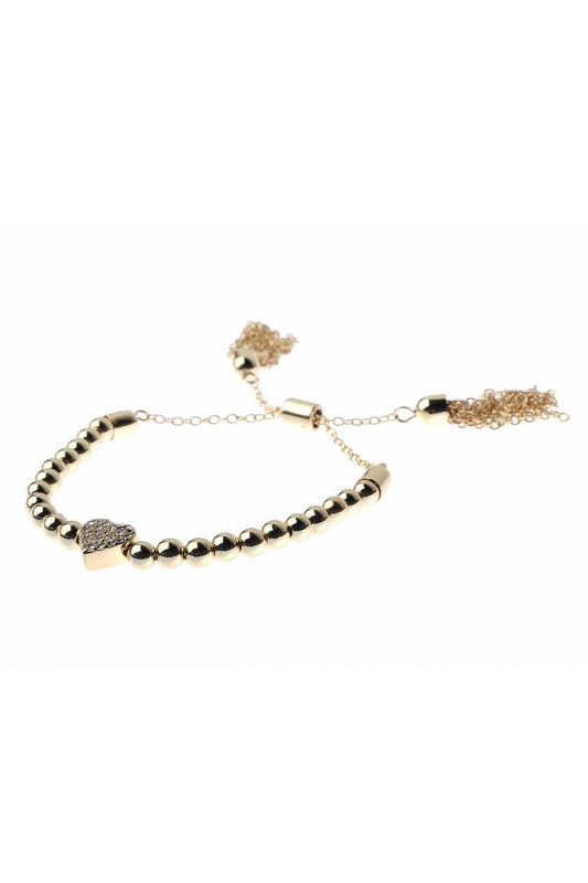 Golden Luxe Heart Bracelet